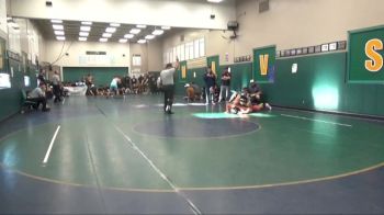 220 lbs Champ. Round 2 - Jordan Nodarse, Rancho Bernardo vs Kyle Thompson, Murrieta Valley