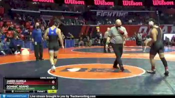 3 lbs Cons. Round 2 - Jared Gumila, Plainfield (North) vs Dominic Adamo, Frankfort (Lincoln-Way East)