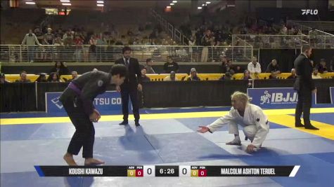 Malcolm Ashton Teruel vs Koushi Kawazu 2025 Pan Jiu Jitsu IBJJF Championship