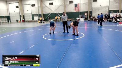 190 lbs Round 2 (16 Team) - Seth Erickson, York vs Logan Miles, Gretna East