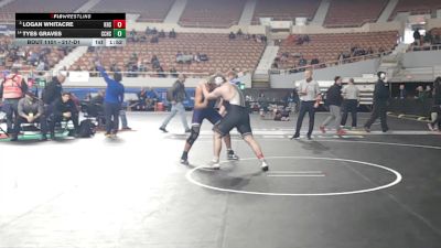 217-D1 Champ. Round 1 - Logan Whitacre, Kofa High School vs Tyes Graves, Cesar Chavez High School