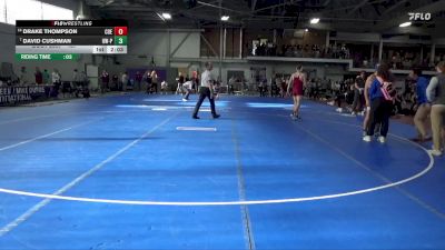 157 lbs Cons. Round 3 - Drake Thompson, Coe vs David Cushman, Wisconsin-Platteville