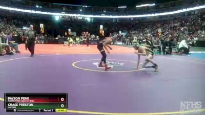 113-2A Cons. Round 3 - Payson Pene, North Fork High School vs Chase Preston, Hayden