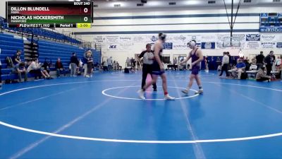 165 lbs Cons. Semi - Nicholas Hockersmith, Mannford vs Dillon Blundell, Miami