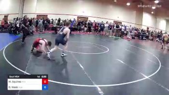 79 kg Quarters - Mikey Squires, Princeton Wrestling Club vs Daniel Wask, New Jersey