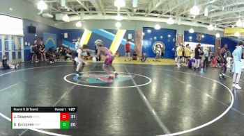 165 lbs Round 5 (8 Team) - Justin Goodwin, Socs vs Daniel Quinones, Pasco Wolfpack