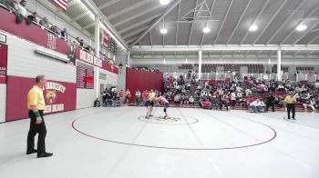 126 lbs Semifinal - David Parrish, Strong Rock Christian School vs Pace Lilenfeld, St. Francis