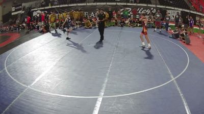 96 lbs Gradyn Harvey, Idaho 14U Boys vs Weston Ekle, Alaska 1 14U Boys