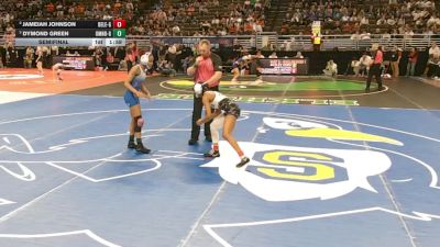 Semifinal - Dymond Green, Omaha North vs Jameiah Johnson, Bellevue East