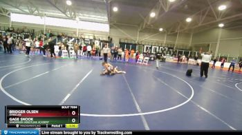 106 lbs Cons. Round 2 - Gage Snook, Sanderson Wrestling Academy vs Bridger Olsen, SYRACUSE