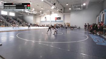 113 lbs 2nd Wrestleback (16 Team) - Jayden Ramone, East Coweta HS vs Jordan Bhonny, Carrollton