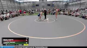 152 lbs Round 3 (8 Team) - Brady Martin, Kansas Red vs Cannon Vincent, Arkansas