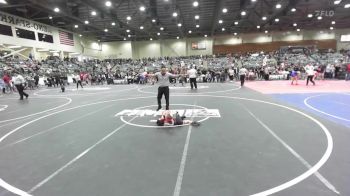 50 lbs Semifinal - Trenton Boisa, Warriors Of Christ vs Alijah Robinette, Institue Of Combat