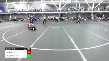 149 lbs Quarterfinal - Alex Nini, Rutgers - UnAttached vs Wynton Denkins, Campbell