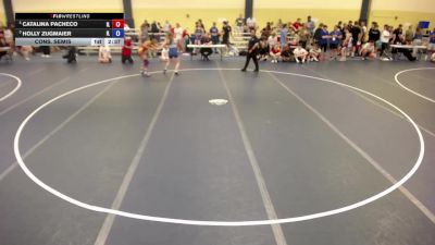 130 lbs Cons. Semis - Catalina Pacheco, IL vs Holly Zugmaier, IL