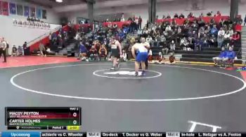 Round 1 - Macoy Peyton, West Delaware, Manchester vs Carter Holmes, Benton Community