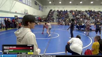 136 lbs Round 1 - Lewis Goff, Thunder vs Rocco DeCaro, Temecula