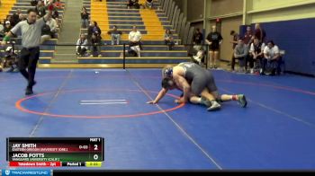 197 lbs Champ. Round 1 - Jacob Potts, Vanguard University (Calif.) vs Jay Smith, Eastern Oregon University (Ore.)