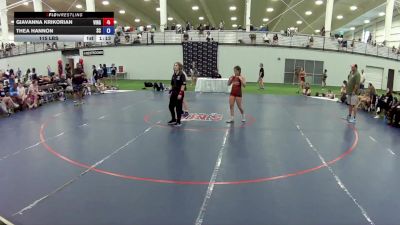 115 lbs Giavanna Krikorian, Virgina vs Thea Hannon, South Carolina