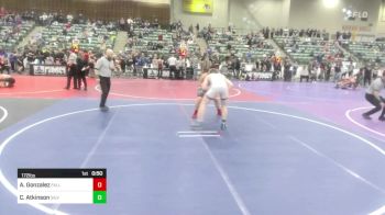 172 lbs Round Of 16 - Alejandro Gonzalez, Fall Guyz vs Cole Atkinson, Silver State Wr Ac