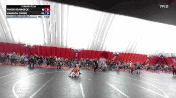 126 lbs Cons. Round 4 - Ryker Schingeck, Aviators Wrestling vs Pearson Owens, Coleman