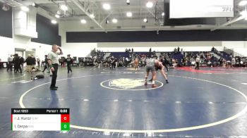 150 lbs Cons. Round 4 - James Kurcz, Corona Del Mar vs Ivan Cerpa, Sonora