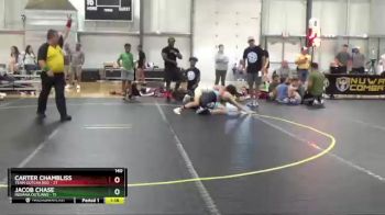 140 lbs Round 2 (6 Team) - Carter Chambliss, Team Gotcha Red vs Jacob Chase, Indiana Outlaws
