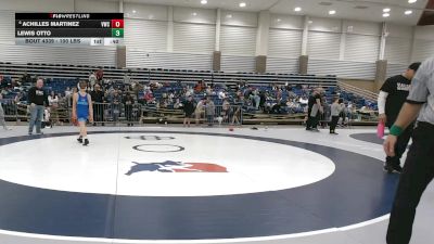100 lbs Cons. Rd Of 16 - Achilles Martinez, Valiant Wrestling Club vs Lewis Otto