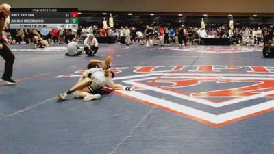 106 lbs Consi Of 32 #2 - Joey Cotter, CT vs Julian McCrimon, MD