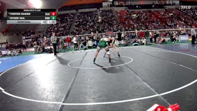 5A 157 lbs Semifinal - Ryker Vail, Bonneville vs Porter Dansie, Blackfoot