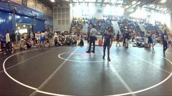 120 lbs Cons. Round 5 - Brock Glover, Tampa Tiger Wrestling Club vs Lincoln Derby, YIC