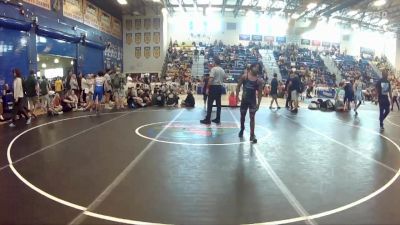 120 lbs Cons. Round 5 - Brock Glover, Tampa Tiger Wrestling Club vs Lincoln Derby, YIC