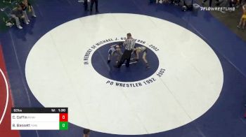 92 lbs Semifinal - Cole Coffin, Pennridge vs Bo Bassett, Forest Hills