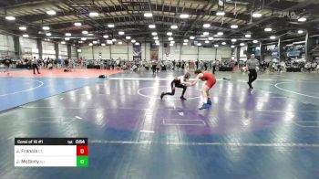 106 lbs Consi Of 16 #1 - Jack Francis, CT vs James McGinty, NJ