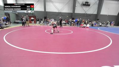 Champ. Round 2 - Kataleana Warner, Mat Rats Rebooted Wrestling vs Kendal Schumaier, Mat Demon Wrestling Club