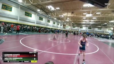 75 lbs 3rd Place Match - Weston Hinebauch, Glendive Mat Devils vs Leonard Schatz, Watford City Wolves