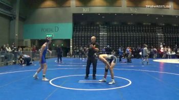 132 lbs Prelims - Timothy Levine, St John Bosco vs Carson Neff, Bingham