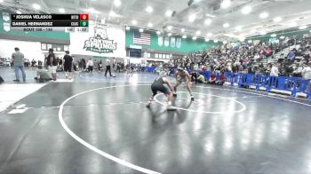 138 lbs Champ. Round 2 - Daniel Hernandez, Coachella Valley vs Joshua Velasco, North Torrance