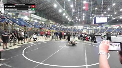 58 lbs Consi Of 4 - Kiano Mora, SLV Elite WC vs Adam Medeles, Adams City WC