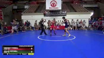 138 lbs Round 4 (16 Team) - Vincent Tyrrell, CMWA vs Nolan Mitchell, NAWA