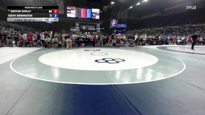 165 lbs Cons. Rd Of 32 - Destan Skelly, MN vs Keith Remington, TX