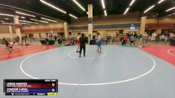 165 lbs Cons. Round 3 - Jorge Montes, Dead Shot Wrestling Club vs Connor Luksa, ONE Wrestling Academy