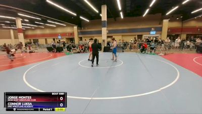 165 lbs Cons. Round 3 - Jorge Montes, Dead Shot Wrestling Club vs Connor Luksa, ONE Wrestling Academy