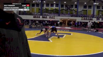 133 lbs Quarterfinal - Billy Townson, Rutgers-Unattached vs Charlie Colantonio, Franklin & Marshall