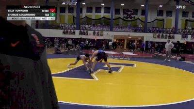 133 lbs Quarterfinal - Billy Townson, Rutgers-Unattached vs Charlie Colantonio, Franklin & Marshall