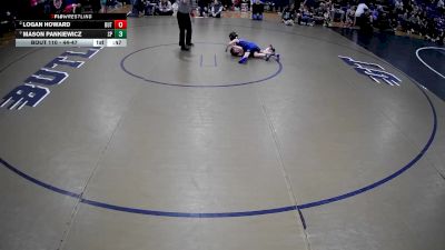 44-47 lbs Round 1 - Logan Howard, Butler vs Mason Pankiewicz, South Park
