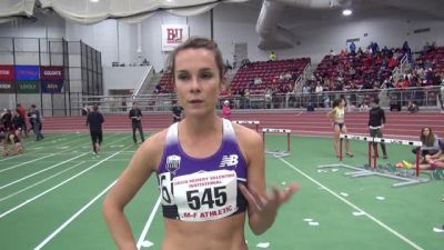 Heidi See after winning the 3k