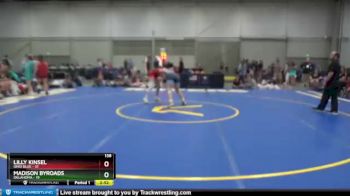 138 lbs Placement Matches (8 Team) - Lilly Kinsel, Ohio Blue vs Madison Byroads, Oklahoma