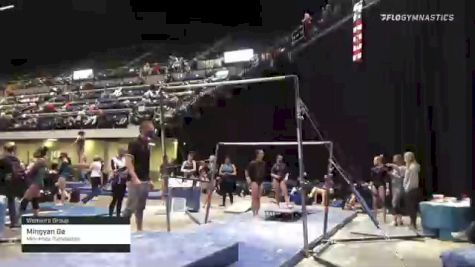 Mingyan Ge - Women's Group, Mini-Hops Gymnastics - 2021 Women's Xcel Region 4 Championships