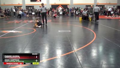 SPW-5 lbs Round 1 - Parker Humpal, Spartan Wrestling Club vs Knox Hartman, Louisa Muscatine JR Wrestling